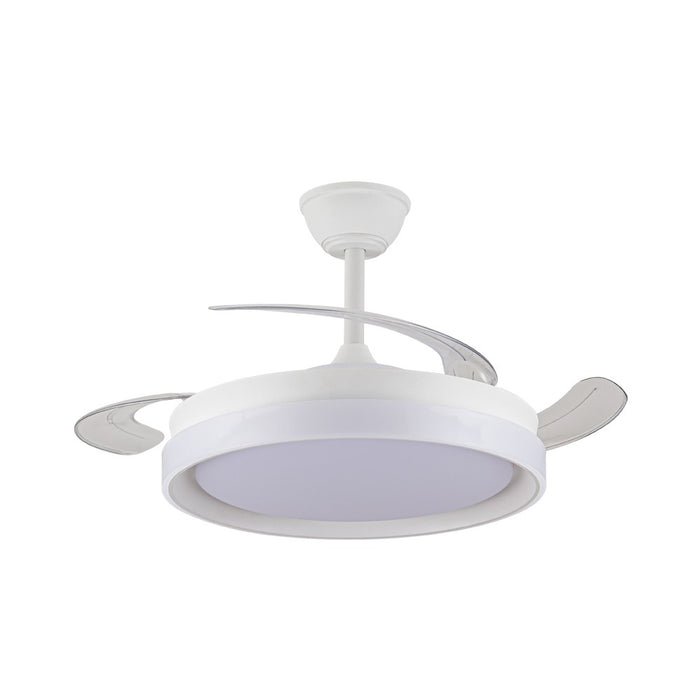 Ventilatore da Soffitto con Luce LED e Pale a Scomparsa