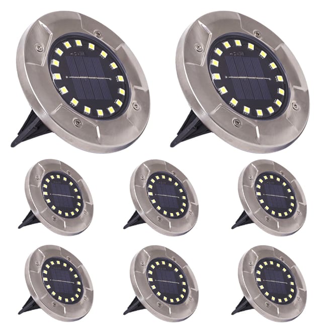 Set 4 Lampade Solari Smart XL 2 in 1