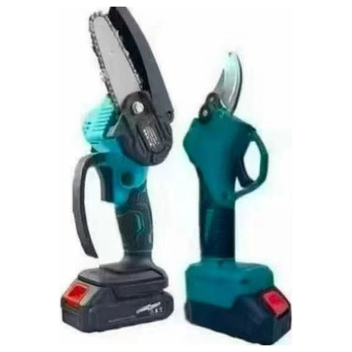 Mini motosega e cesoia elettrica a batteria